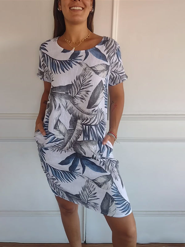 NOVERA™ | Comfortabele Jurk met ronde hals