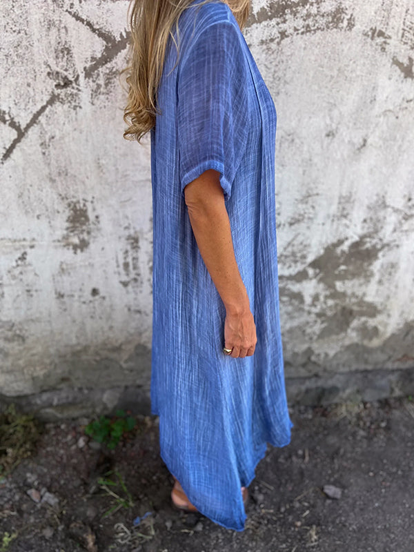 NOVERA™ | Loose V-hals Jurk