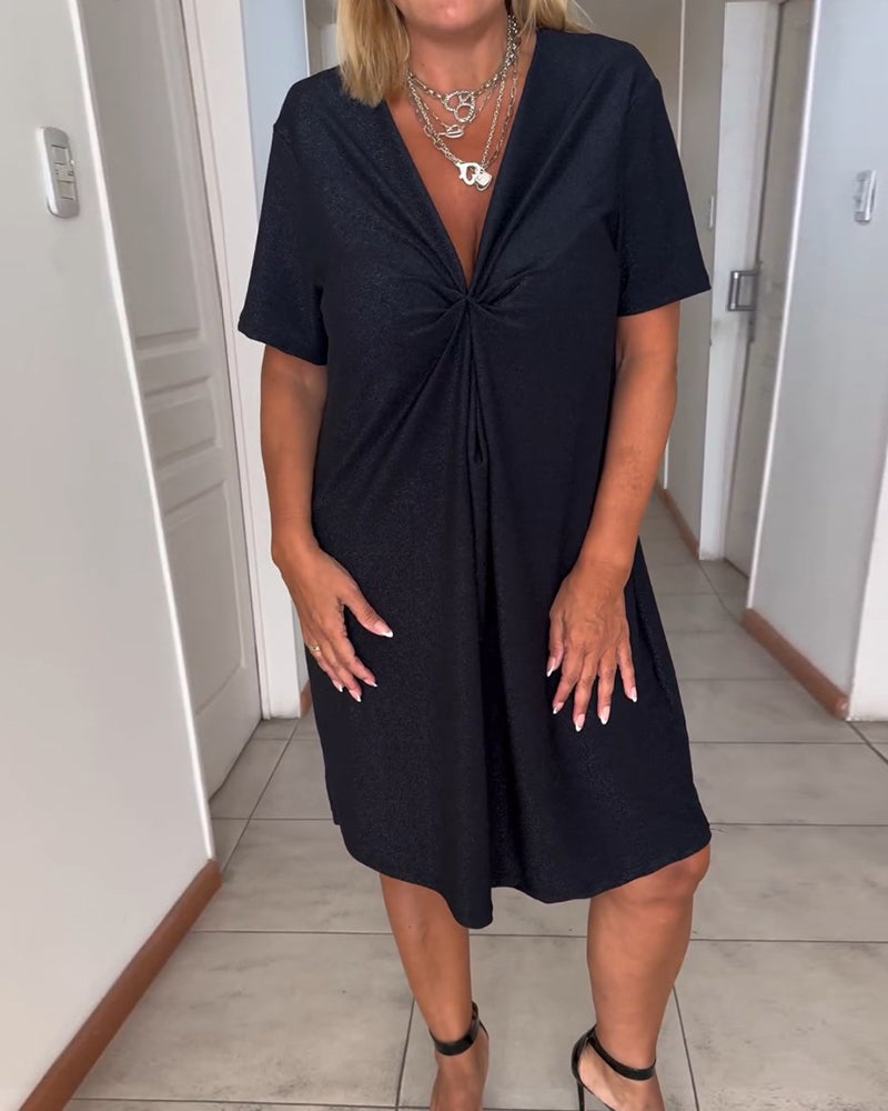 Talia™ | Jurk met V-hals
