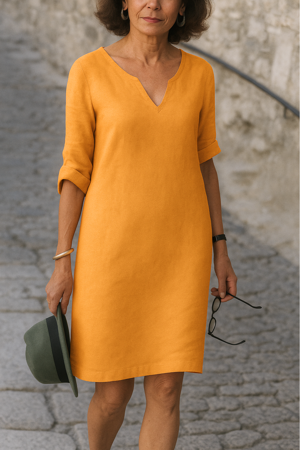 Josette™ | Zomerse Jurk met V-hals