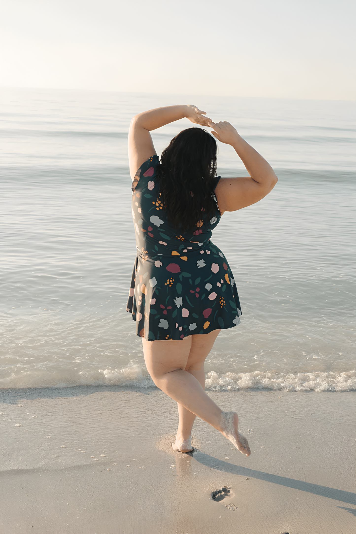 Anouk™ | Badpak met ruffles en borstondersteuning