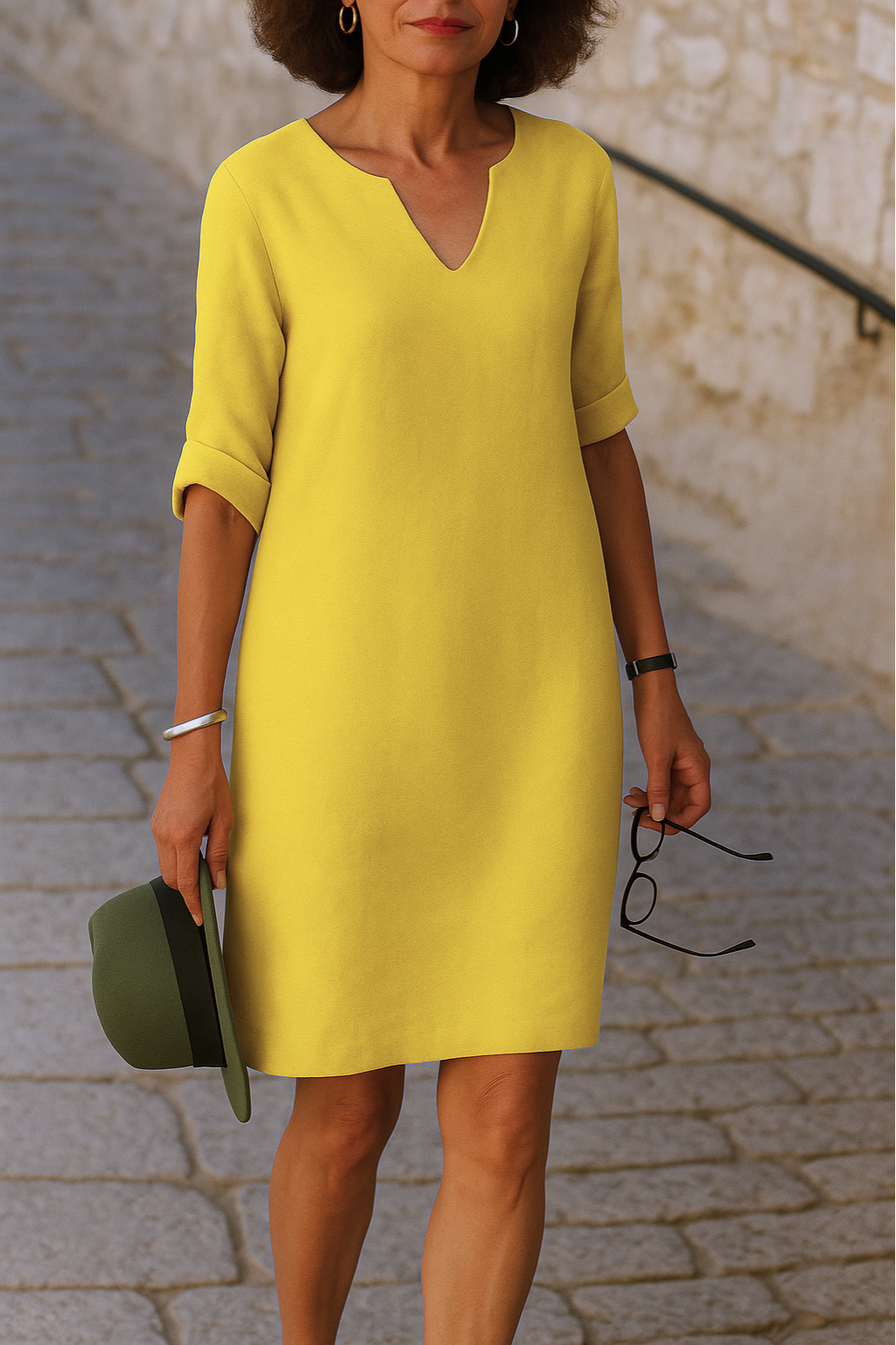 Josette™ | Zomerse Jurk met V-hals