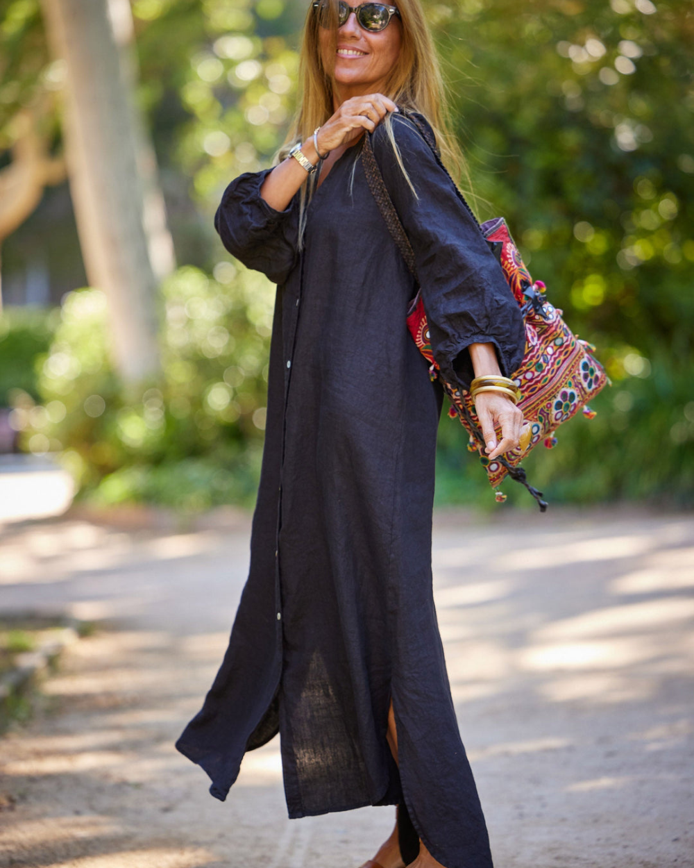 Ayla™ | Elegante Linnen Jurk