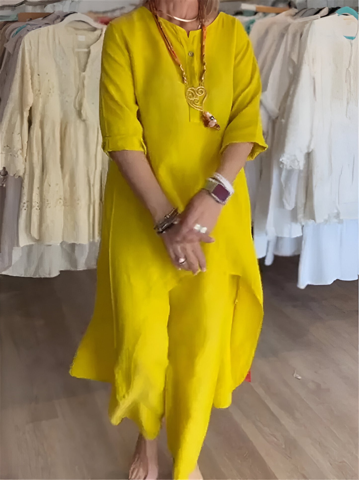 Mirelle™ | Luchtige Katoenmix Zomerset