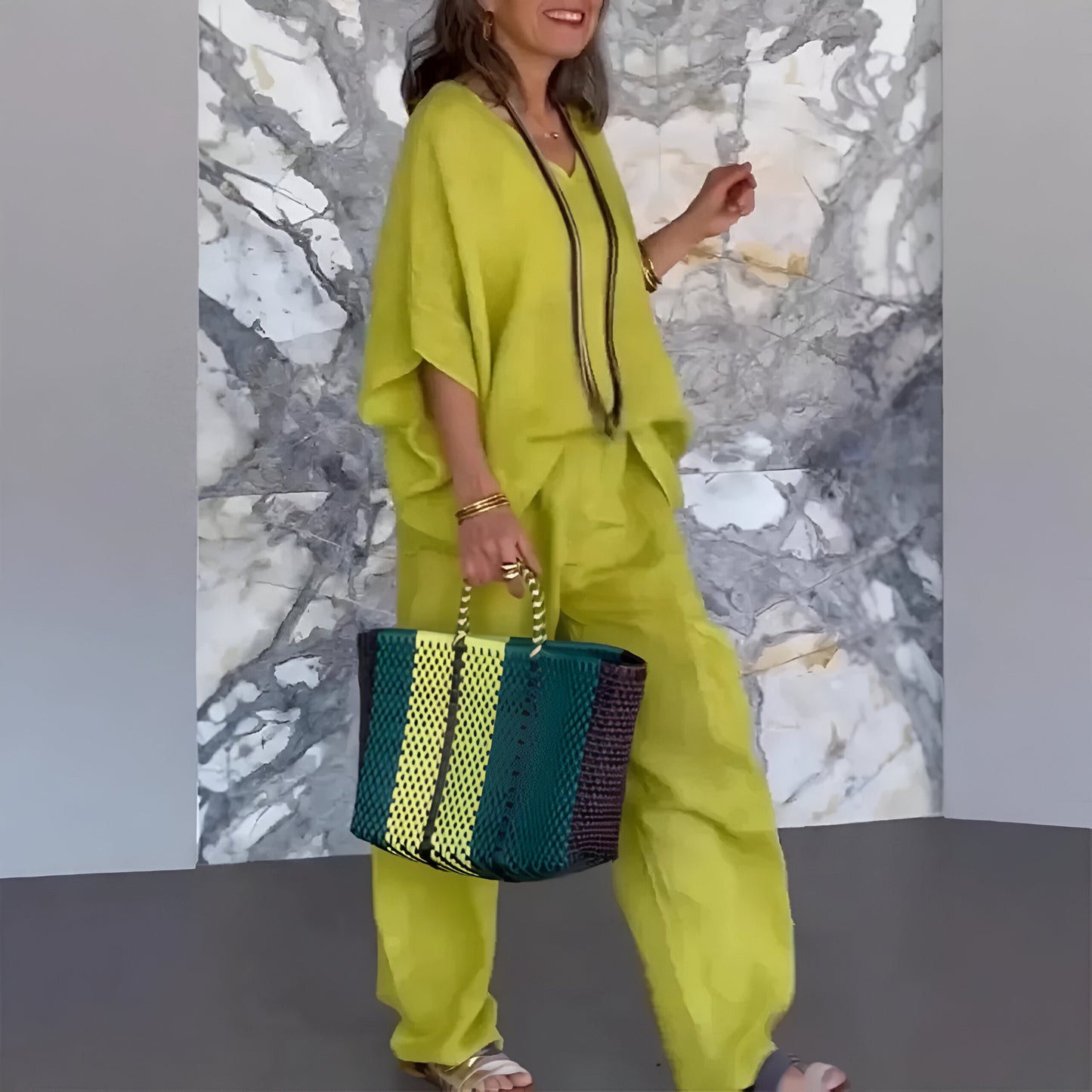 Elvyna™ | Casual V-hals Set
