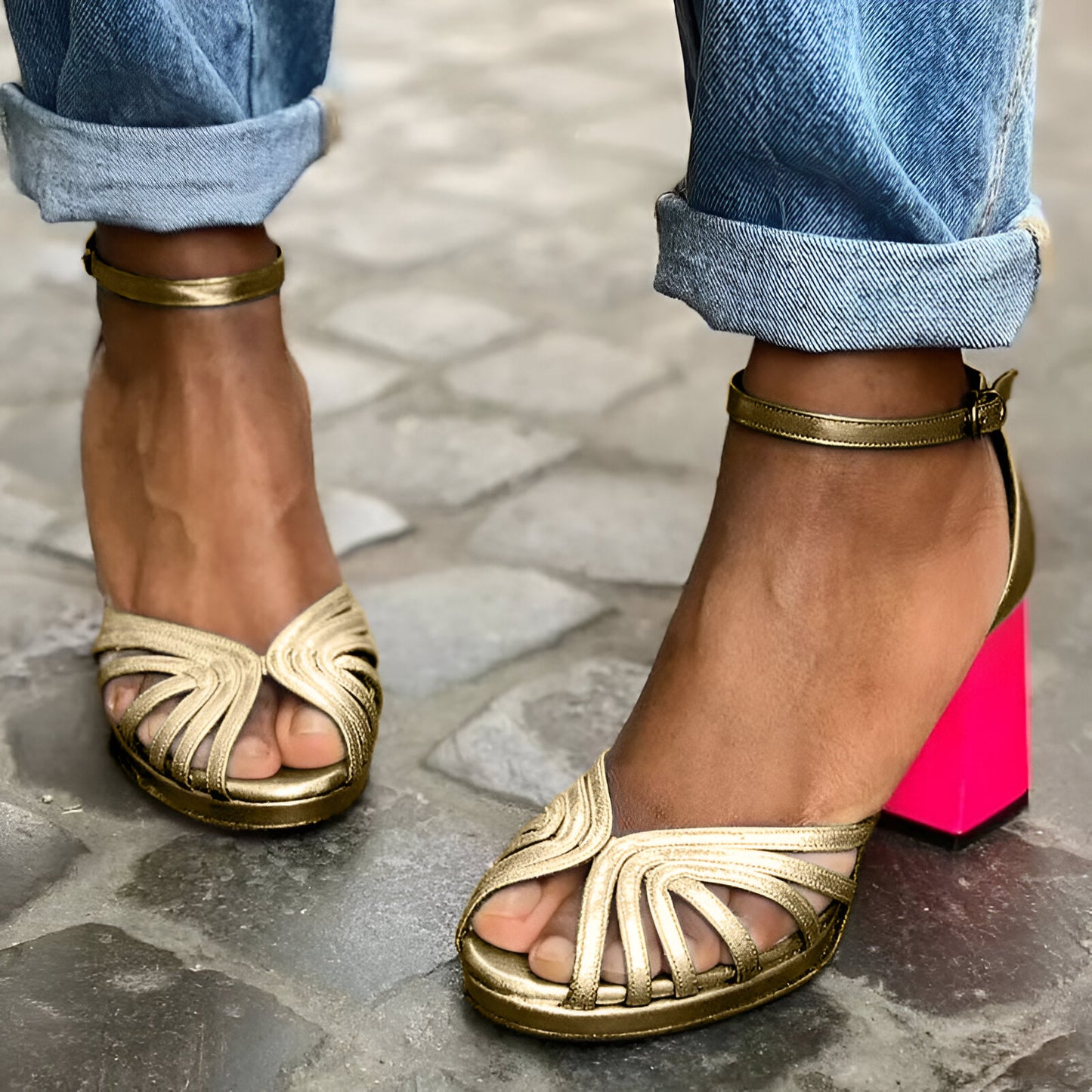 Evy™ | Elegante Handgemaakte Sandalen