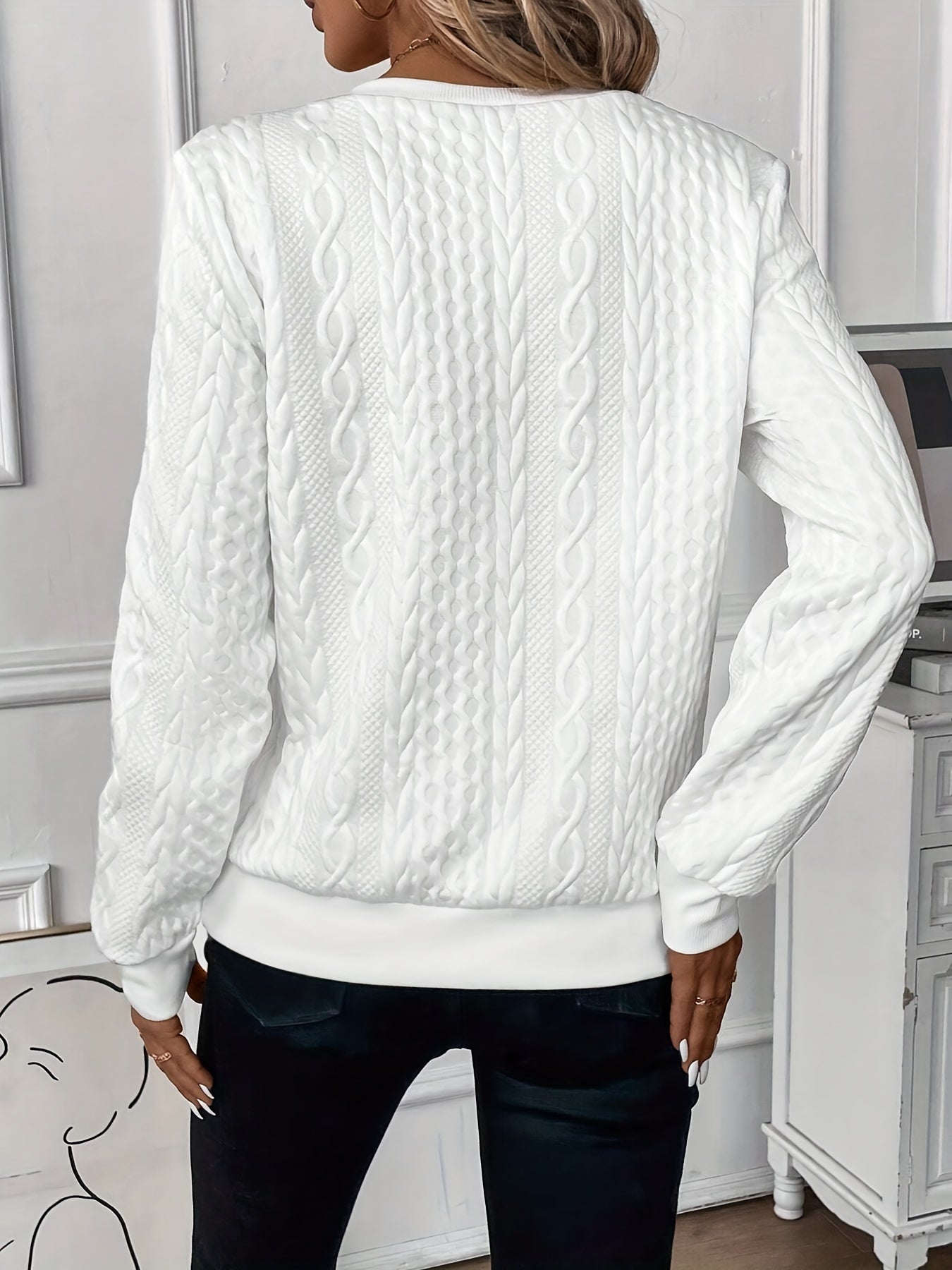 NOVERA™ | Elegante en stijlvolle gebreide trui