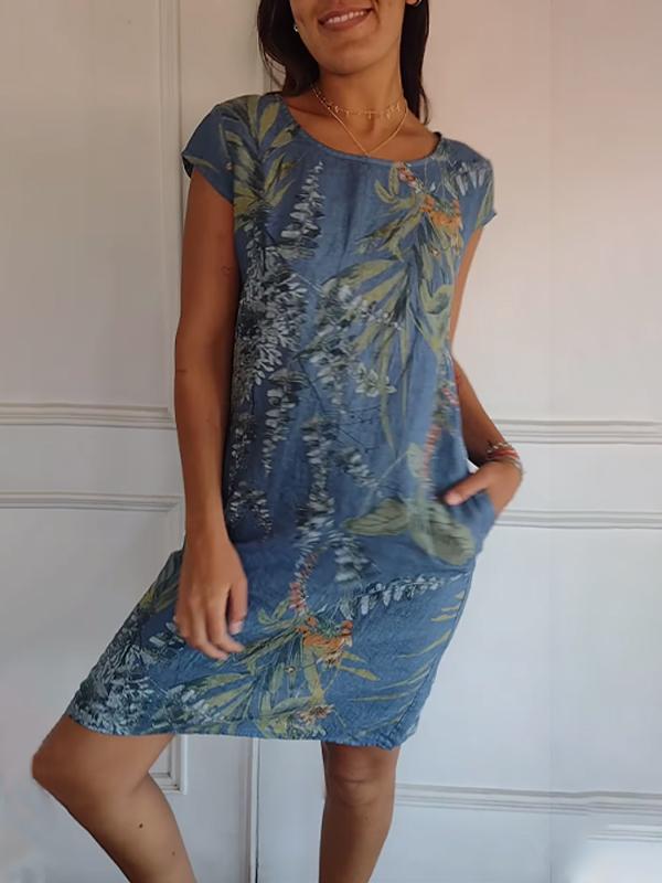 NOVERA™ | Comfortabele Jurk met ronde hals