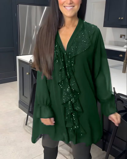 Skylar™ | Elegante Blouse met Volants