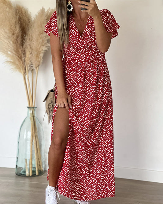 Sarah™ | Maxi jurk met V-hals
