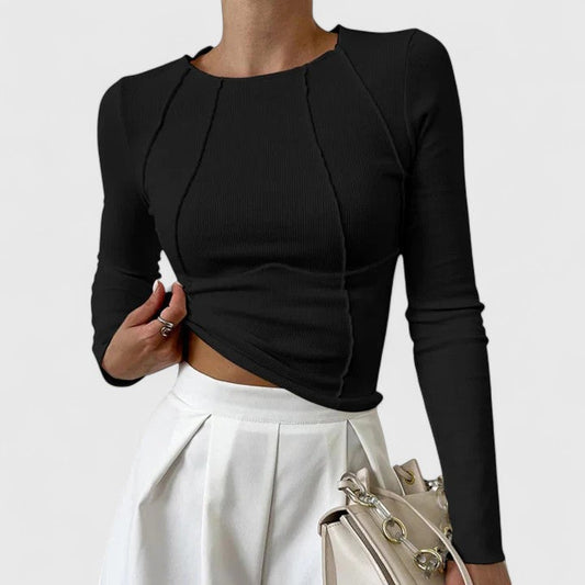 Olivia™ | Comfortabele top met lange mouwen