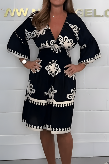Nathalie™ | Zomerse Boho-Jurk
