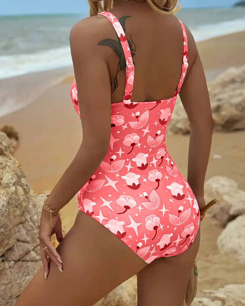 Mira™ | Badpak met Bloemenprint