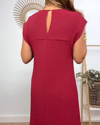 Dyna™ | Elegante Plissé Jurk