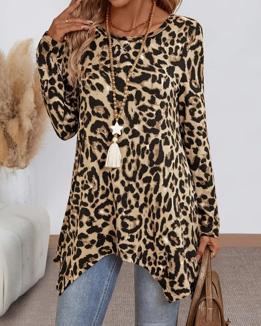 Noor™ | Stijlvolle Luipaardprint Tuniek