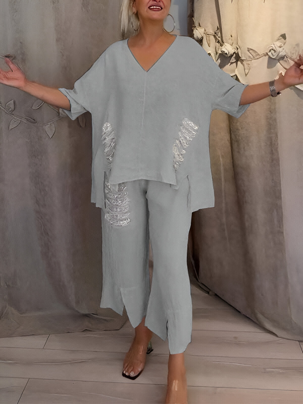 Bianca™ | Tweedelig Zomeroutfit met Details