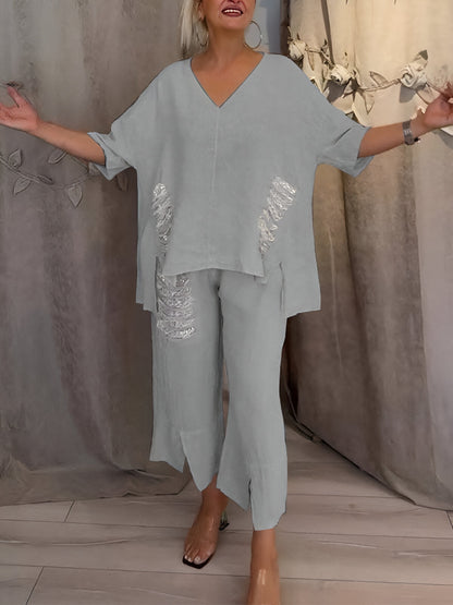 Bianca™ | Tweedelig Zomeroutfit met Details