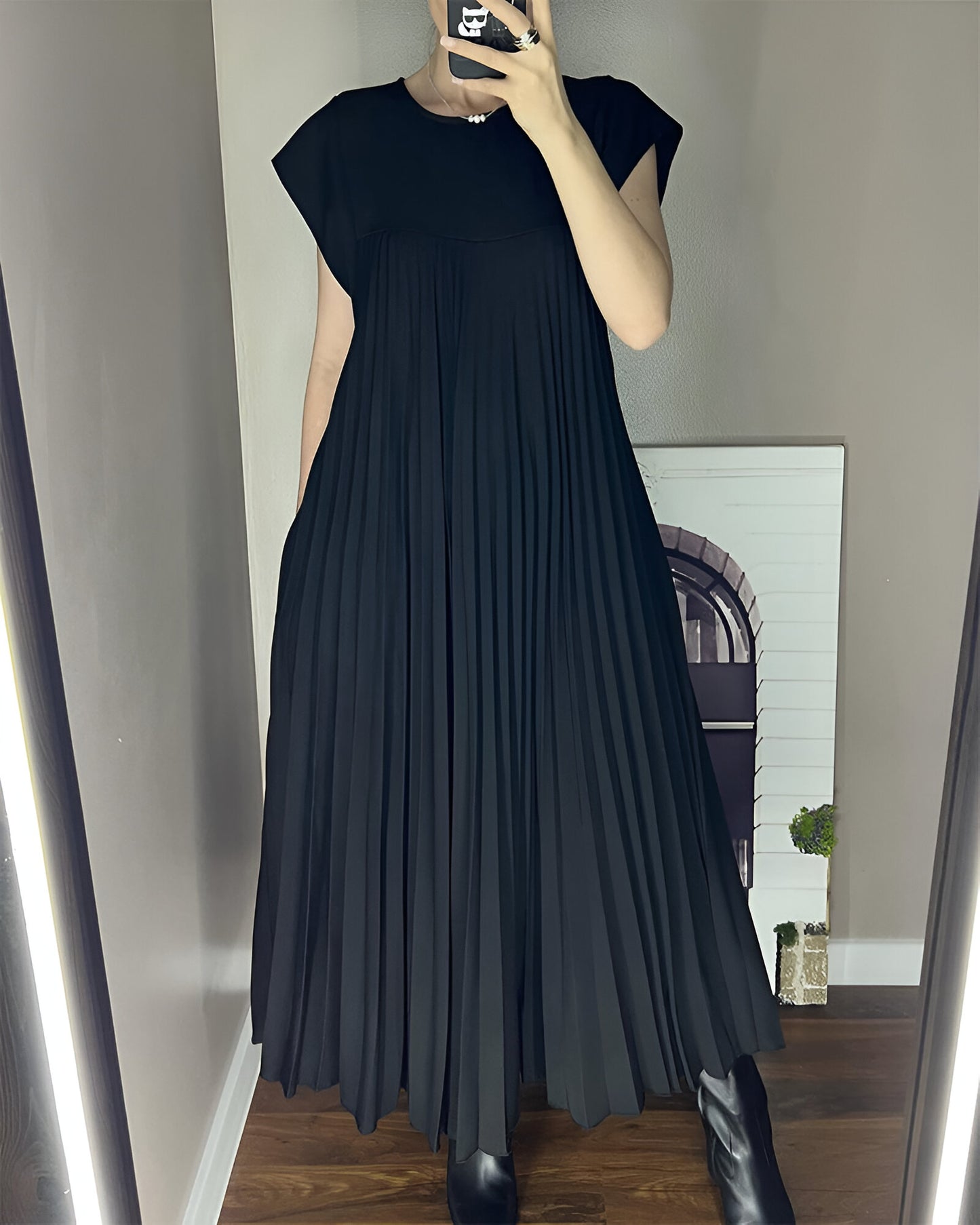 Dyna™ | Elegante Plissé Jurk